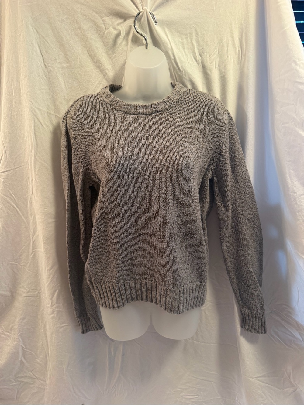 BDG Gray Marled Crewneck Knit Sweater Size Medium